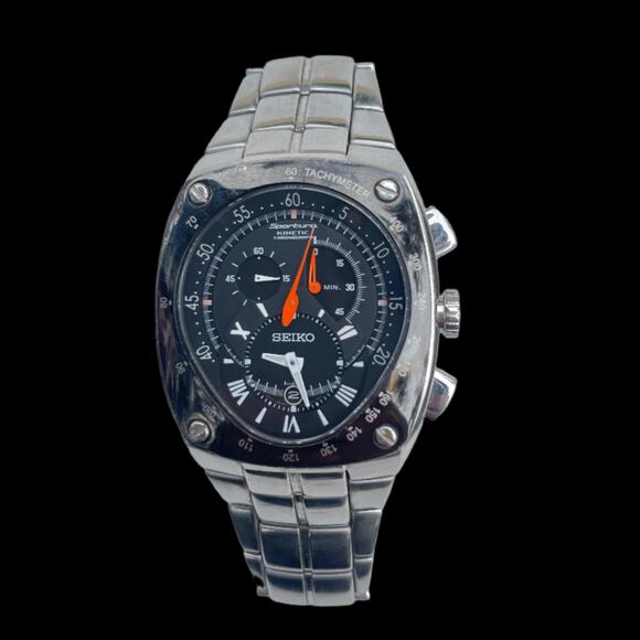 Seiko Sportura Chronograph Watch 7L22-0AD0 - Picture 2 of 7